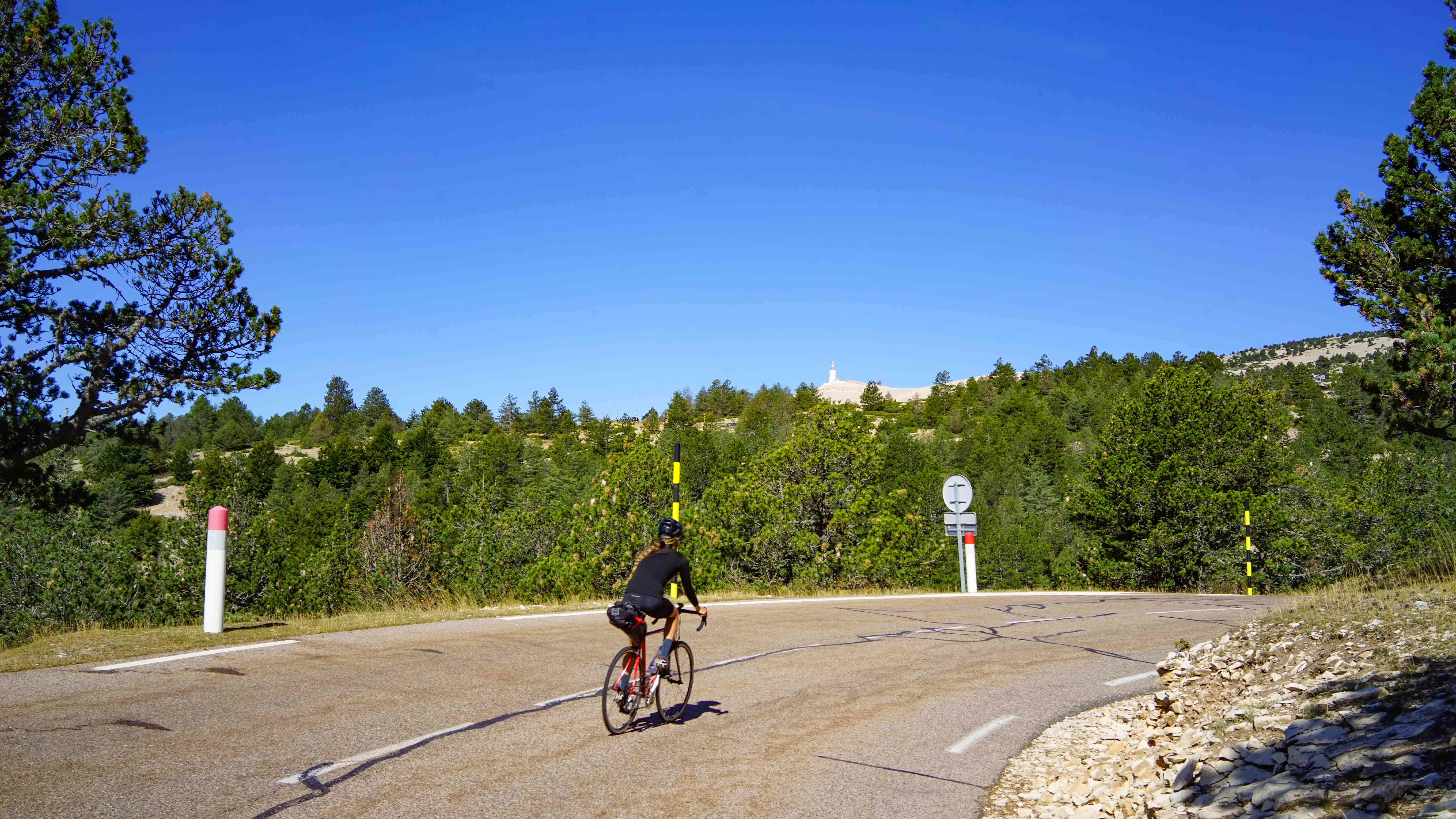 riding the famous roads of Provence