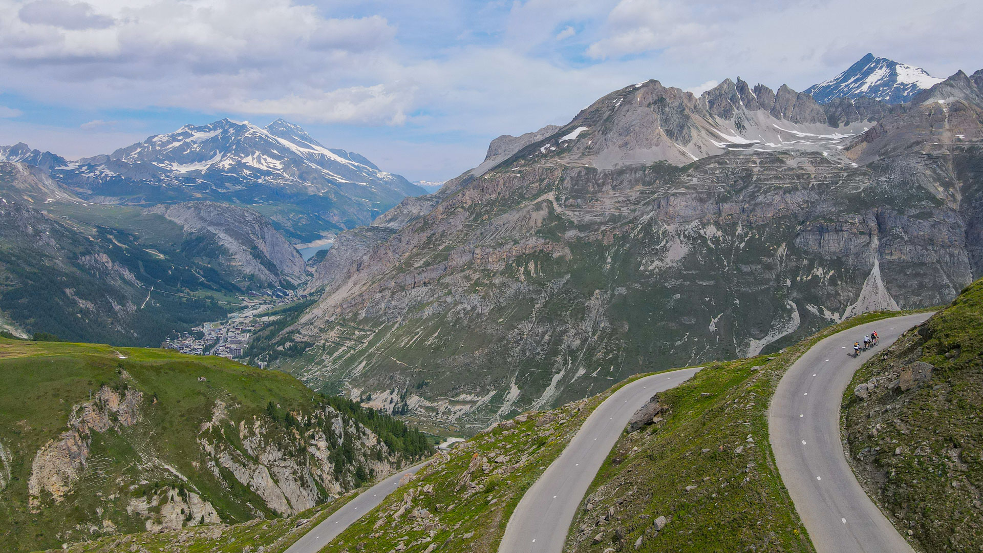 View from the Col de l'Iseran