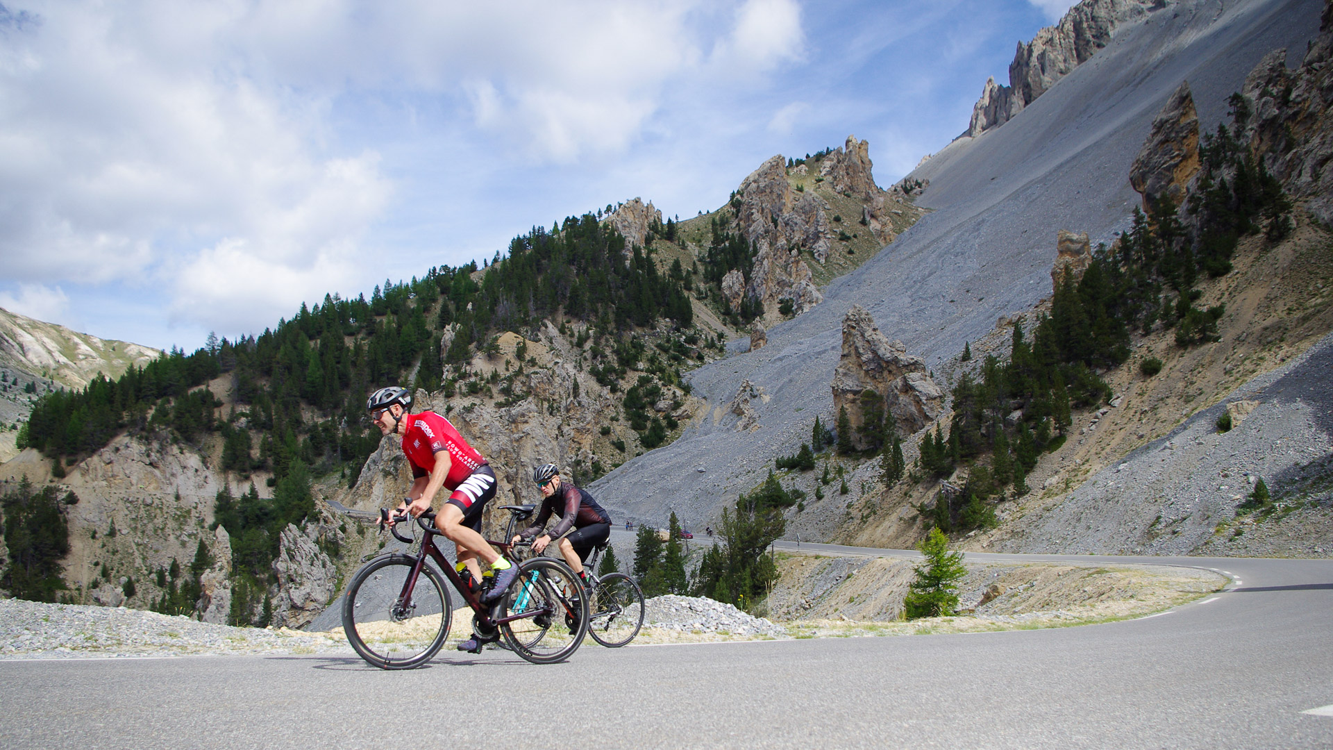 The Casse Deserte on the Col d'Izoard is a road bike highlight